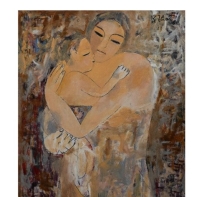 Mẹ bồng con 15